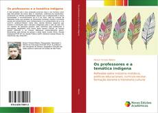 Capa do livro de Os professores e a temática indígena 