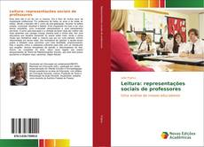 Buchcover von Leitura: representações sociais de professores
