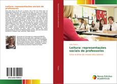 Portada del libro de Leitura: representações sociais de professores