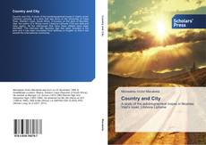 Capa do livro de Country and City 
