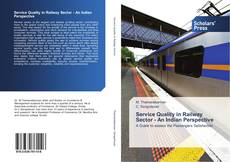 Portada del libro de Service Quality in Railway Sector - An Indian Perspective