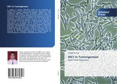 Capa do livro de HIC1 in Tumorigenesis 