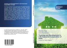 Capa do livro de Training and Development in Life Insurance Corporation of India 