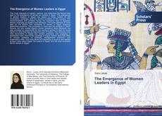 Portada del libro de The Emergence of Women Leaders in Egypt