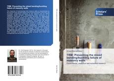 Portada del libro de TRM: Preventing the mixed bending/buckling failure of masonry walls