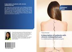 Bookcover of A description of patients with chronic widespread pain