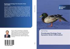 Buchcover von Pondscape Ecology from Dynamic Avian Information