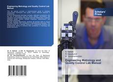 Engineering Metrology and Quality Control Lab Manual kitap kapağı