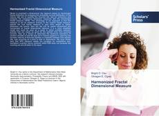 Capa do livro de Harmonized Fractal Dimensional Measure 