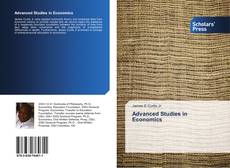 Bookcover of Advanced Studies in Economics