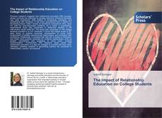 Buchcover von The Impact of Relationship Education on College Students