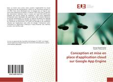 Buchcover von Conception et mise en place d'application cloud sur Google App Engine
