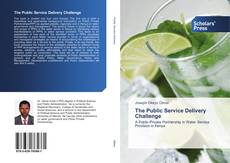 Buchcover von The Public Service Delivery Challenge