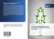 Portada del libro de Instruction and Development of Critical Thinking in Nursing Education