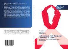 Buchcover von Adherence to Anti Retroviral Treatment in Zambia