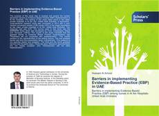 Buchcover von Barriers in implementing Evidence-Based Practice (EBP) in UAE