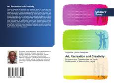 Art, Recreation and Creativity kitap kapağı