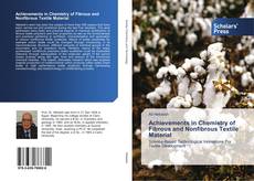 Обложка Achievements in Chemistry of Fibrous and Nonfibrous Textile Material