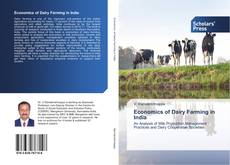 Capa do livro de Economics of Dairy Farming in India 