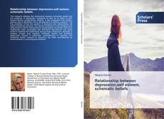Bookcover of Relationship between depression,self esteem, schematic beliefs