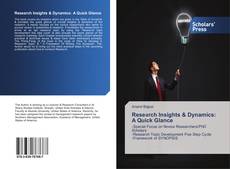 Copertina di Research Insights & Dynamics: A Quick Glance