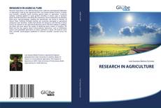 Buchcover von RESEARCH IN AGRICULTURE