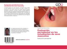 Buchcover von Evaluación periodontal en los estudiantes de sexo masculino