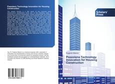 Buchcover von Pozzolana Technology Innovation for Housing Construction