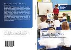 Buchcover von Classroom Teachers' Use of Sheltering Strategies