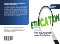 Capa do livro de Integrating Technology in Teaching Students with Special Learning Need 
