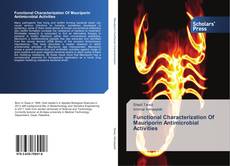 Buchcover von Functional Characterization Of Mauriporin Antimicrobial Activities