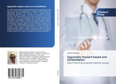 Capa do livro de Zygomatic implant based oral rehabilitation 