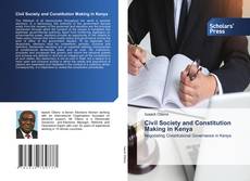 Copertina di Civil Society and Constitution Making in Kenya