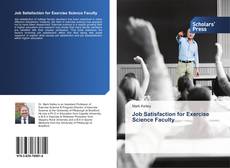 Capa do livro de Job Satisfaction for Exercise Science Faculty 