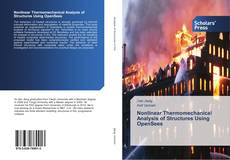 Capa do livro de Nonlinear Thermomechanical Analysis of Structures Using OpenSees 