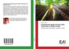 Bookcover of L'autonomia degli anziani nelle "Activities of Daily Living"