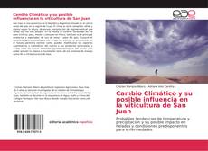 Cambio Climático y su posible influencia en la viticultura de San Juan kitap kapağı