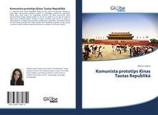 Buchcover von Komunista prototips Ķīnas Tautas Republikā