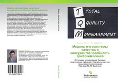 Buchcover von Модель мегасистемы качества и конкурентоспособности трибокомплекса