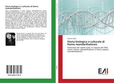 Buchcover von Storia biologica e culturale di Homo neanderthalensis