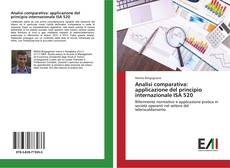 Buchcover von Analisi comparativa: applicazione del principio internazionale ISA 520