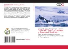 TOPCART 2016: Criosfera y Cambio Climático kitap kapağı