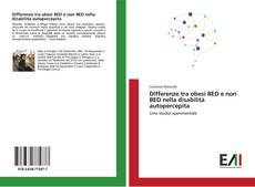 Portada del libro de Differenze tra obesi BED e non BED nella disabilità autopercepita