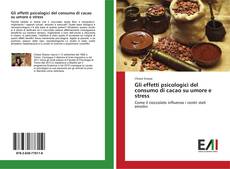 Buchcover von Gli effetti psicologici del consumo di cacao su umore e stress