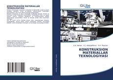 Portada del libro de KONSTRUKSION MATERIALLAR TEXNOLOGIYASI