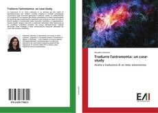 Capa do livro de Tradurre l'astronomia: un case-study 
