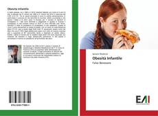 Capa do livro de Obesità Infantile 