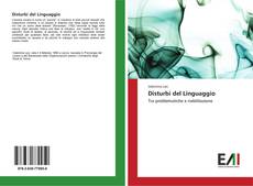 Disturbi del Linguaggio kitap kapağı