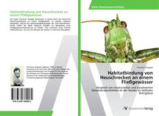 Capa do livro de Habitatbindung von Heuschrecken an einem Fließgewässer 