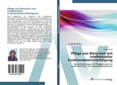 Couverture de Pflege von Menschen mit intellektueller Funktionsbeeinträchtigung